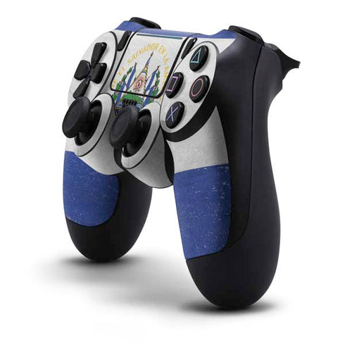 El Salvador Flag Distressed PS4 Pro/Slim Controller Skin